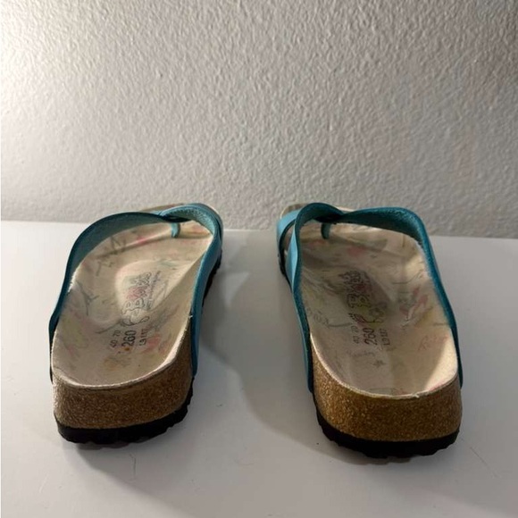 Birkenstock birkis Blue Cross-Strap Sandals - Picture 3 of 8